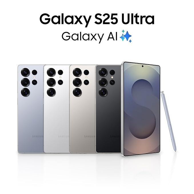 Samsung Galaxy S25 Ultra 5G AI Smartphone (Titanium Whitesilver, 12GB RAM, 256GB Storage), 200MP Camera, S Pen Included, Long Battery Life - Image 4